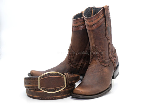 279B9940 DUBAI RAGE WALNUT | Genuine Leather Vaquero Boots and Cowboy Hats | Zapateria Guadalajara | Authentic Mexican Western Wear