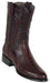 690518 LOS ALTOS BOOTS OSTRICH LEG ROPER BLACK CHERRY | Genuine Leather Vaquero Boots and Cowboy Hats | Zapateria Guadalajara | Authentic Mexican Western Wear