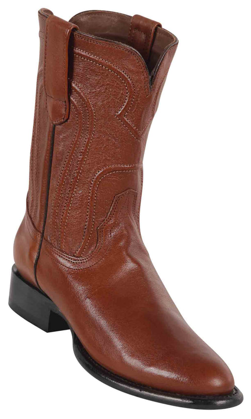 692107 LOS ALTOS BOOTS BELMONT ROPER BROWN | Genuine Leather Vaquero Boots and Cowboy Hats | Zapateria Guadalajara | Authentic Mexican Western Wear
