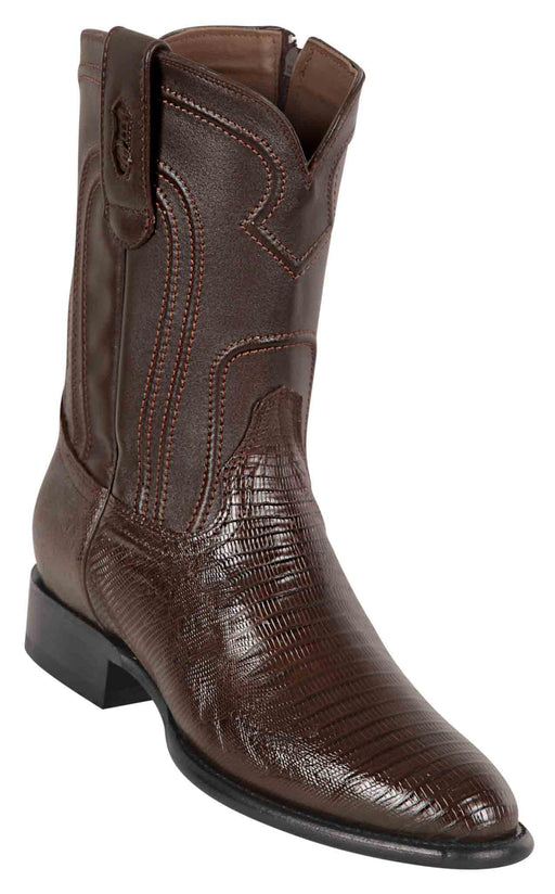 69Z0707 LOS ALTOS BOOTS TEJU ROPER BROWN | Genuine Leather Vaquero Boots and Cowboy Hats | Zapateria Guadalajara | Authentic Mexican Western Wear