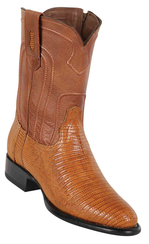 69Z07537 LOS ALTOS BOOTS TEJU ROPER ANTIQUE SADDLE | Genuine Leather Vaquero Boots and Cowboy Hats | Zapateria Guadalajara | Authentic Mexican Western Wear