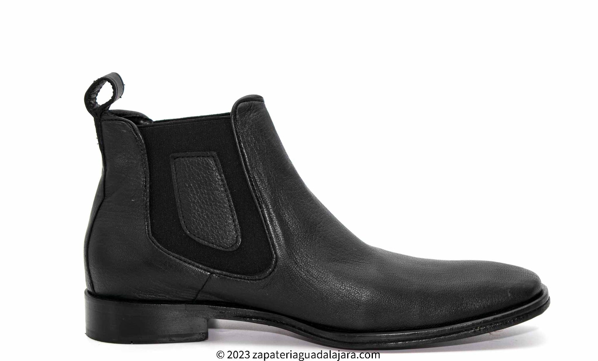VESTIGIUM 7BV025105 CHELSEA DEER BLACK | Genuine Leather Cowboy Boots ...