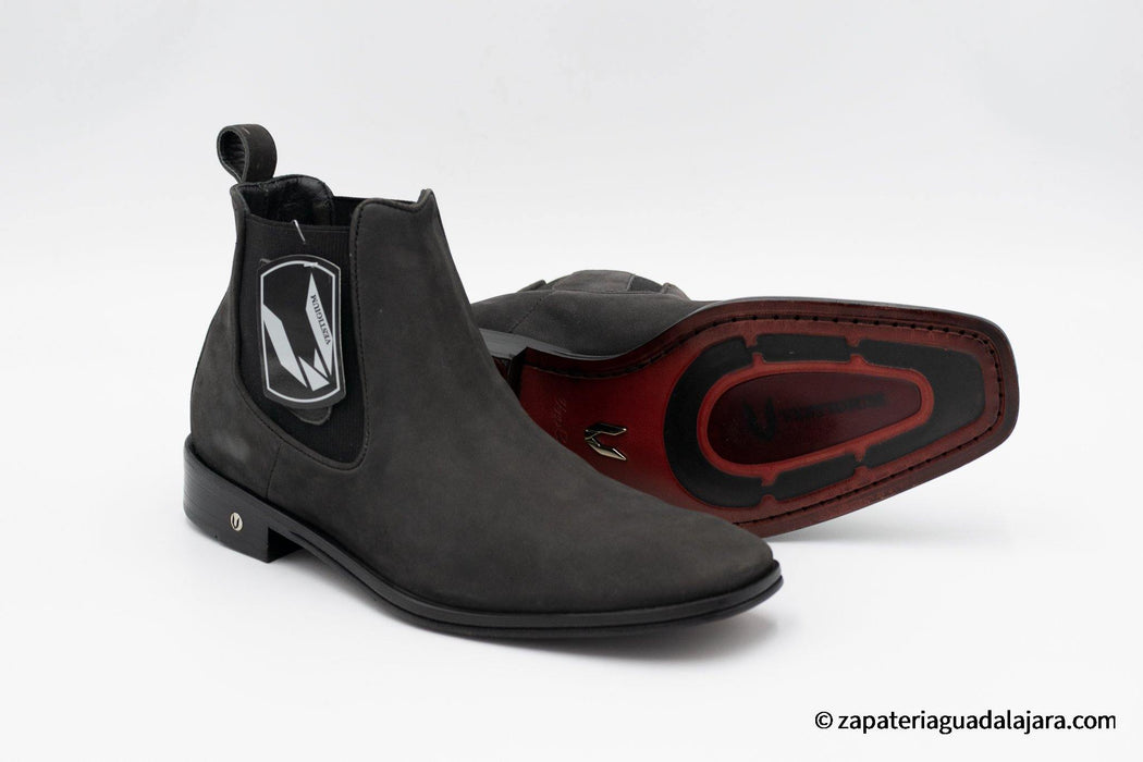 VESTIGIUM 7BV026309 CHELSEA NOBUCK GREY | Genuine Leather Vaquero Boots and Cowboy Hats | Zapateria Guadalajara | Authentic Mexican Western Wear
