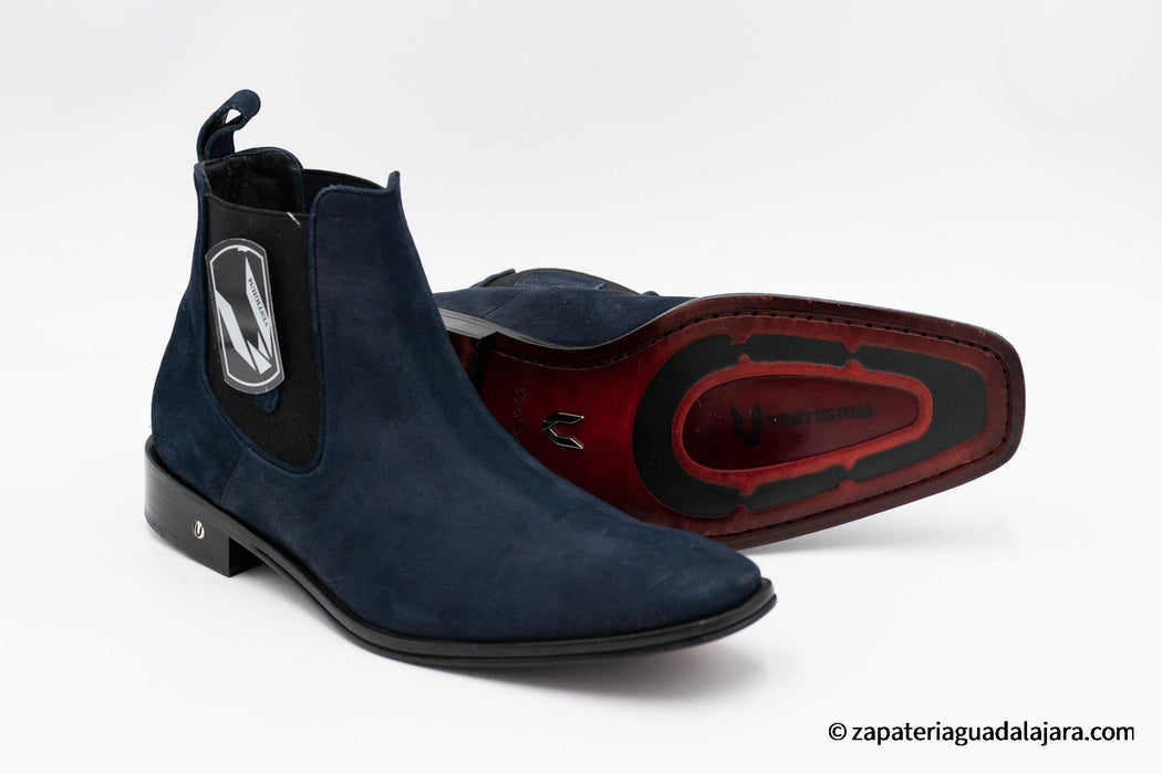 VESTIGIUM 7BV026310 CHELSEA NOBUCK NAVY BLUE | Genuine Leather Vaquero Boots and Cowboy Hats | Zapateria Guadalajara | Authentic Mexican Western Wear