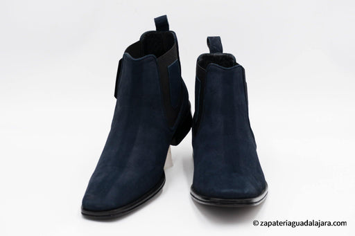 VESTIGIUM 7BV026310 CHELSEA NOBUCK NAVY BLUE | Genuine Leather Vaquero Boots and Cowboy Hats | Zapateria Guadalajara | Authentic Mexican Western Wear