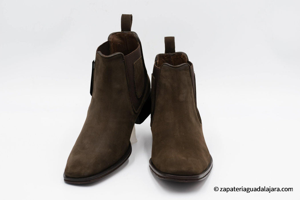 VESTIGIUM 7BV026359 CHELSEA NOBUCK DARK TABACCO | Genuine Leather Vaquero Boots and Cowboy Hats | Zapateria Guadalajara | Authentic Mexican Western Wear