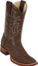 8220907 LOS ALTOS BOOTS WIDE SQUARE TOE SHARK BROWN | Genuine Leather Vaquero Boots and Cowboy Hats | Zapateria Guadalajara | Authentic Mexican Western Wear