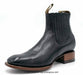 968B8305 SQUARE TOE CHARRO BOOT BLACK | Genuine Leather Vaquero Boots and Cowboy Hats | Zapateria Guadalajara | Authentic Mexican Western Wear