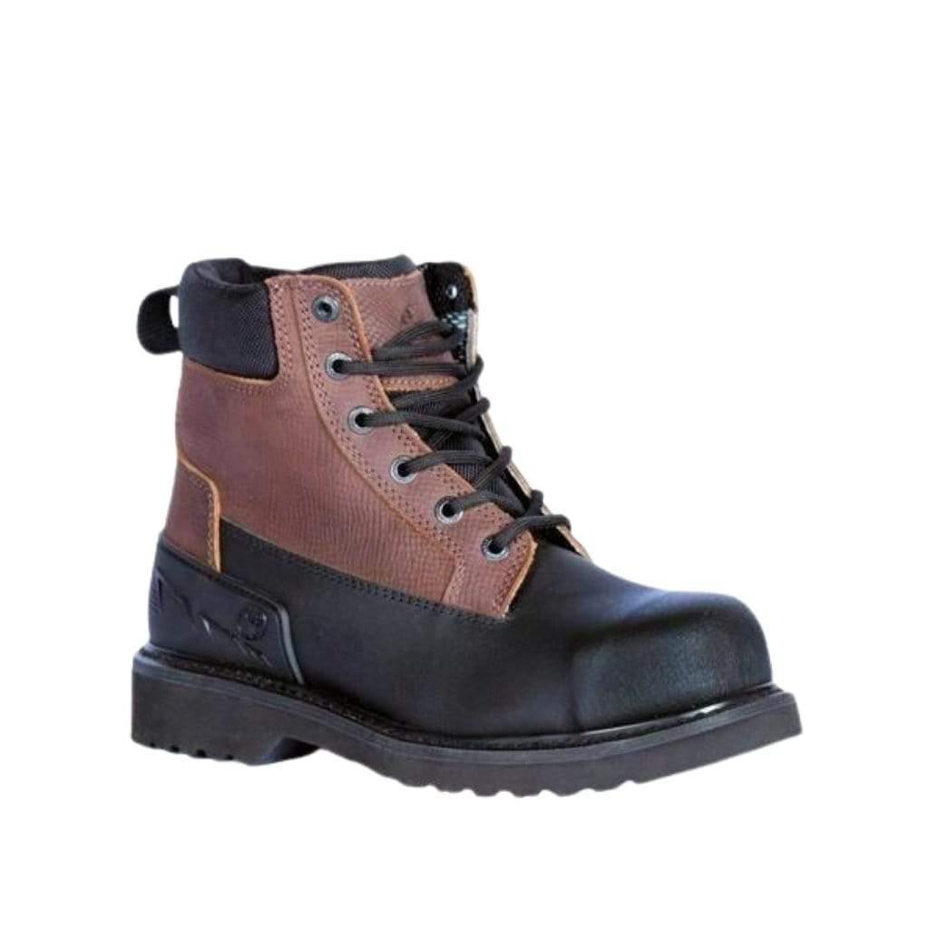 BE191 Berrendo Short Boot Water Resistance Steel Toe Brown | Genuine ...