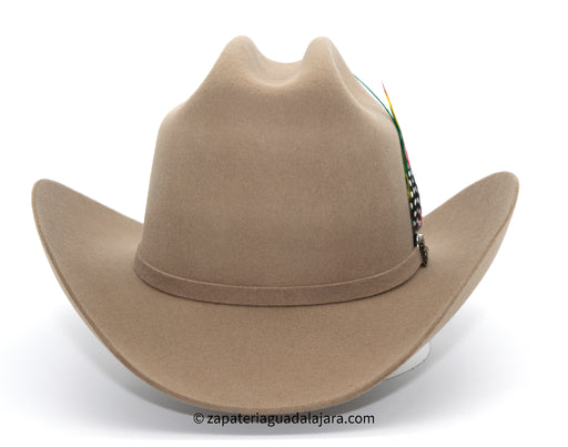 CUERNOS CHUECOS 6X DURANGO NUTRIA | Genuine Leather Vaquero Boots and Cowboy Hats | Zapateria Guadalajara | Authentic Mexican Western Wear