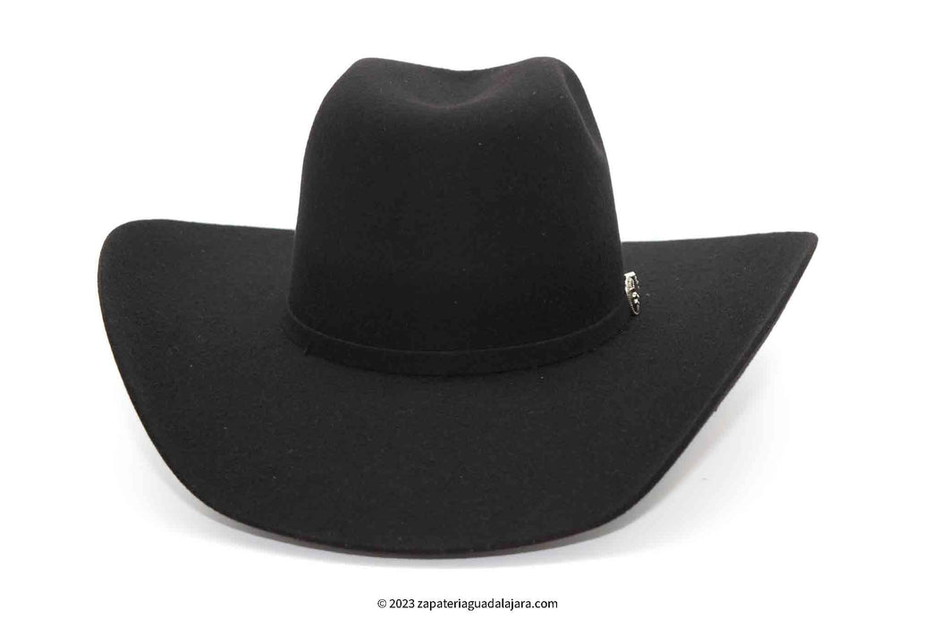 CUERNOS CHUECOS 6X RENEGADO BLACK | Genuine Leather Vaquero Boots and Cowboy Hats | Zapateria Guadalajara | Authentic Mexican Western Wear