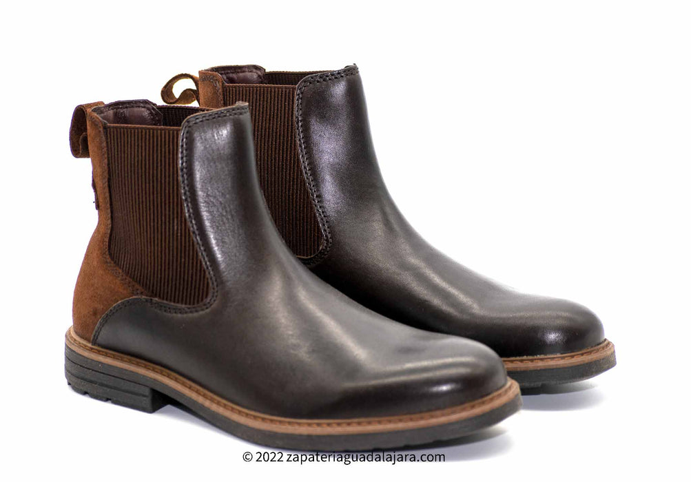 FLEXI 402511 CHELSEA BOOT BROWN | Genuine Leather Vaquero Boots and Cowboy Hats | Zapateria Guadalajara | Authentic Mexican Western Wear