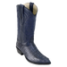 Los Altos Caiman Tail J-Toe Boot Navy Blue | Genuine Leather Vaquero Boots and Cowboy Hats | Zapateria Guadalajara | Authentic Mexican Western Wear