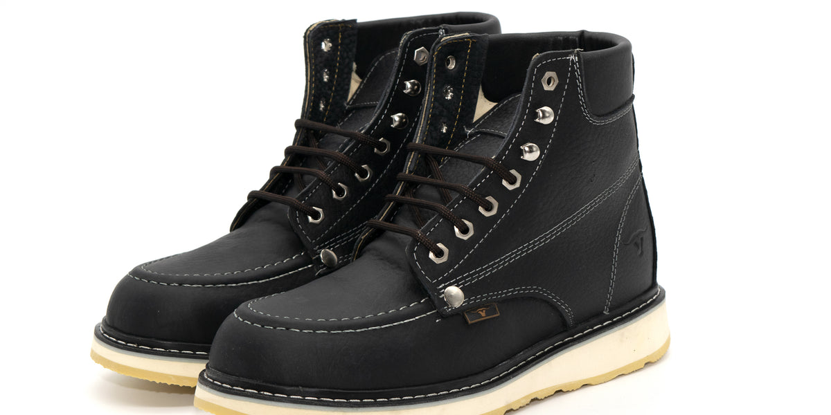 MEN'S 3EYELET MOC TOE BLACK 在原みゆ紀 26.5 HB80105BLACKMOCTOE-