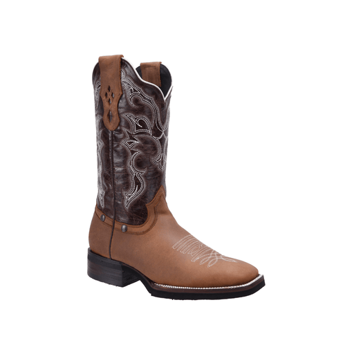 JB822 WIDE SQUARE TOE ORIX CRAZY | Genuine Leather Vaquero Boots and Cowboy Hats | Zapateria Guadalajara | Authentic Mexican Western Wear