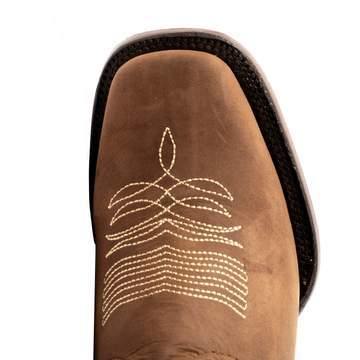JB15-01 Brown | Genuine Leather Vaquero Boots and Cowboy Hats | Zapateria Guadalajara | Authentic Mexican Western Wear