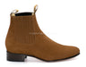 JB201 CHARRO BOOT NOBUCK CINNAMON | Genuine Leather Vaquero Boots and Cowboy Hats | Zapateria Guadalajara | Authentic Mexican Western Wear