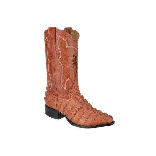 JB904 J Toe Cocodrile Print Leather Boot Shedron | Genuine Leather Vaquero Boots and Cowboy Hats | Zapateria Guadalajara | Authentic Mexican Western Wear