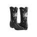 JB910 J Toe Stingray Print Leather Black | Genuine Leather Vaquero Boots and Cowboy Hats | Zapateria Guadalajara | Authentic Mexican Western Wear