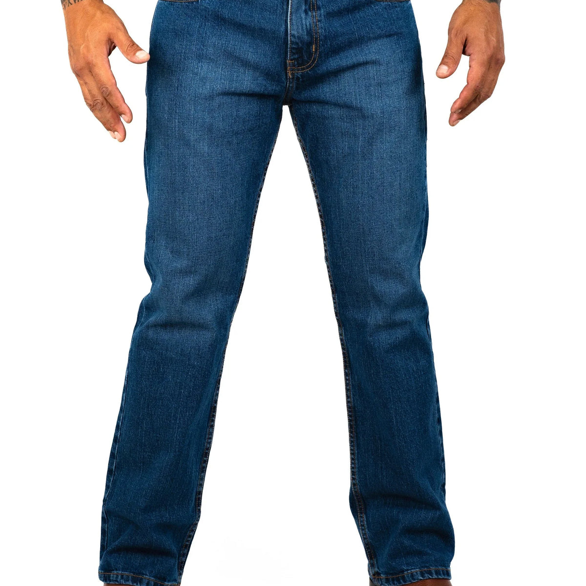 Men Light Blue Classic Bootcut Premium Jeans – Joe Boots