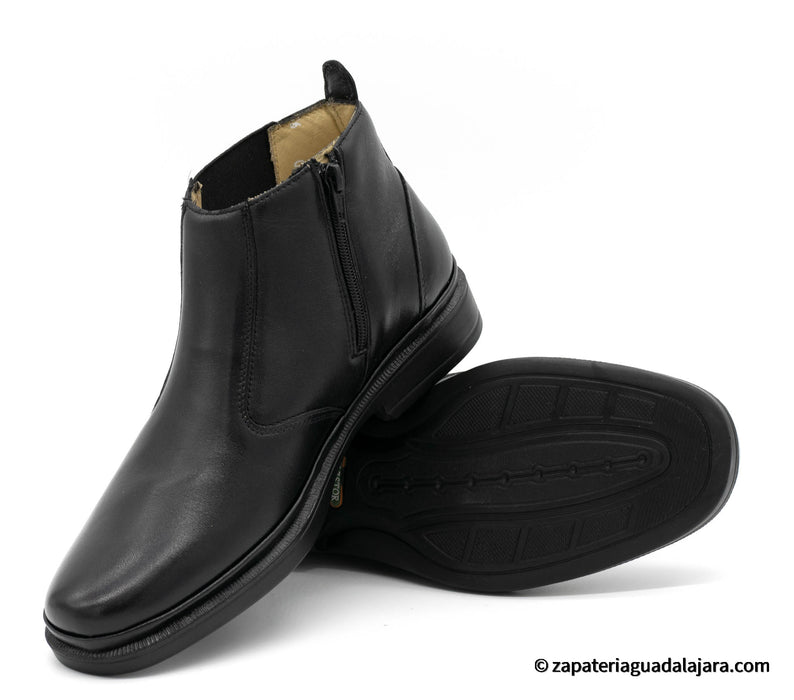 PA108 MEN CASUAL COMFORT BOOT BLACK | Genuine Leather Vaquero Boots and Cowboy Hats | Zapateria Guadalajara | Authentic Mexican Western Wear