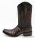 Q798207 Dubai Caiman Belly Print Set Boot and Belt Faded Brown | Genuine Leather Vaquero Boots and Cowboy Hats | Zapateria Guadalajara | Authentic Mexican Western Wear