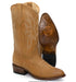 JB-600C J-TOE TAN | Genuine Leather Vaquero Boots and Cowboy Hats | Zapateria Guadalajara | Authentic Mexican Western Wear