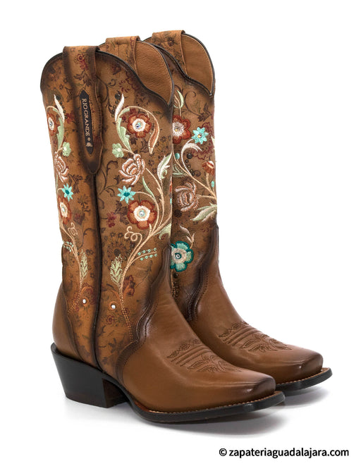 Women's Western Boots/botas Vaqueras Para Dama 