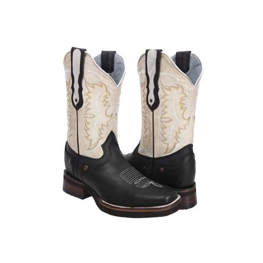 SG512 Rodeo Boot Brown Rubber Sole | Genuine Leather Vaquero Boots and Cowboy Hats | Zapateria Guadalajara | Authentic Mexican Western Wear