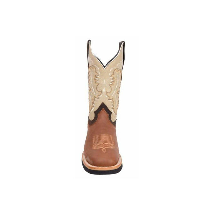 SG512 Rodeo Boot Honey Rubber Sole | Genuine Leather Vaquero Boots and Cowboy Hats | Zapateria Guadalajara | Authentic Mexican Western Wear