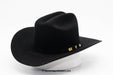 SERRATELLI 6X AMAPOLA BEAVER BLACK FELT HAT | Genuine Leather Vaquero Boots and Cowboy Hats | Zapateria Guadalajara | Authentic Mexican Western Wear