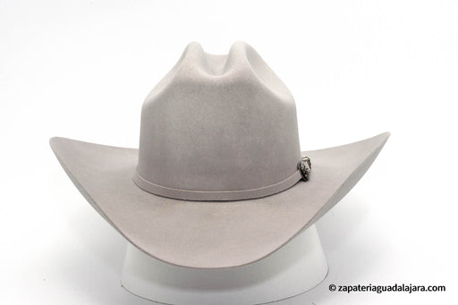 SENTINEL 100X SINALOA SILVER GREY | Genuine Leather Vaquero Boots and Cowboy Hats | Zapateria Guadalajara | Authentic Mexican Western Wear