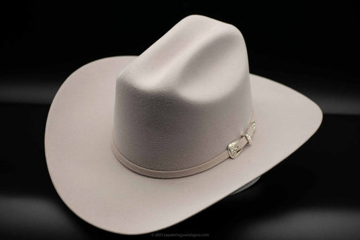 TENNESSEE 100X FELT HAT JULION SILVER BELLY | Genuine Leather Vaquero Boots and Cowboy Hats | Zapateria Guadalajara | Authentic Mexican Western Wear