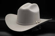 TENNESSEE 100X FELT HAT JULION SILVER GREY | Genuine Leather Vaquero Boots and Cowboy Hats | Zapateria Guadalajara | Authentic Mexican Western Wear