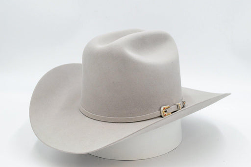 Los Altos 10x Felt Hat Grey | Genuine Leather Vaquero Boots and Cowboy Hats | Zapateria Guadalajara | Authentic Mexican Western Wear