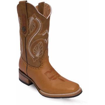 Joe Boots VE193 Bota Rodeo Miel | Genuine Leather Vaquero Boots and Cowboy Hats | Zapateria Guadalajara | Authentic Mexican Western Wear