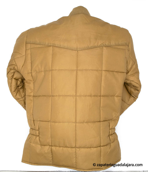 MEN POLYESTER VAQUERO JACKET KHAKI | Genuine Leather Vaquero Boots and Cowboy Hats | Zapateria Guadalajara | Authentic Mexican Western Wear