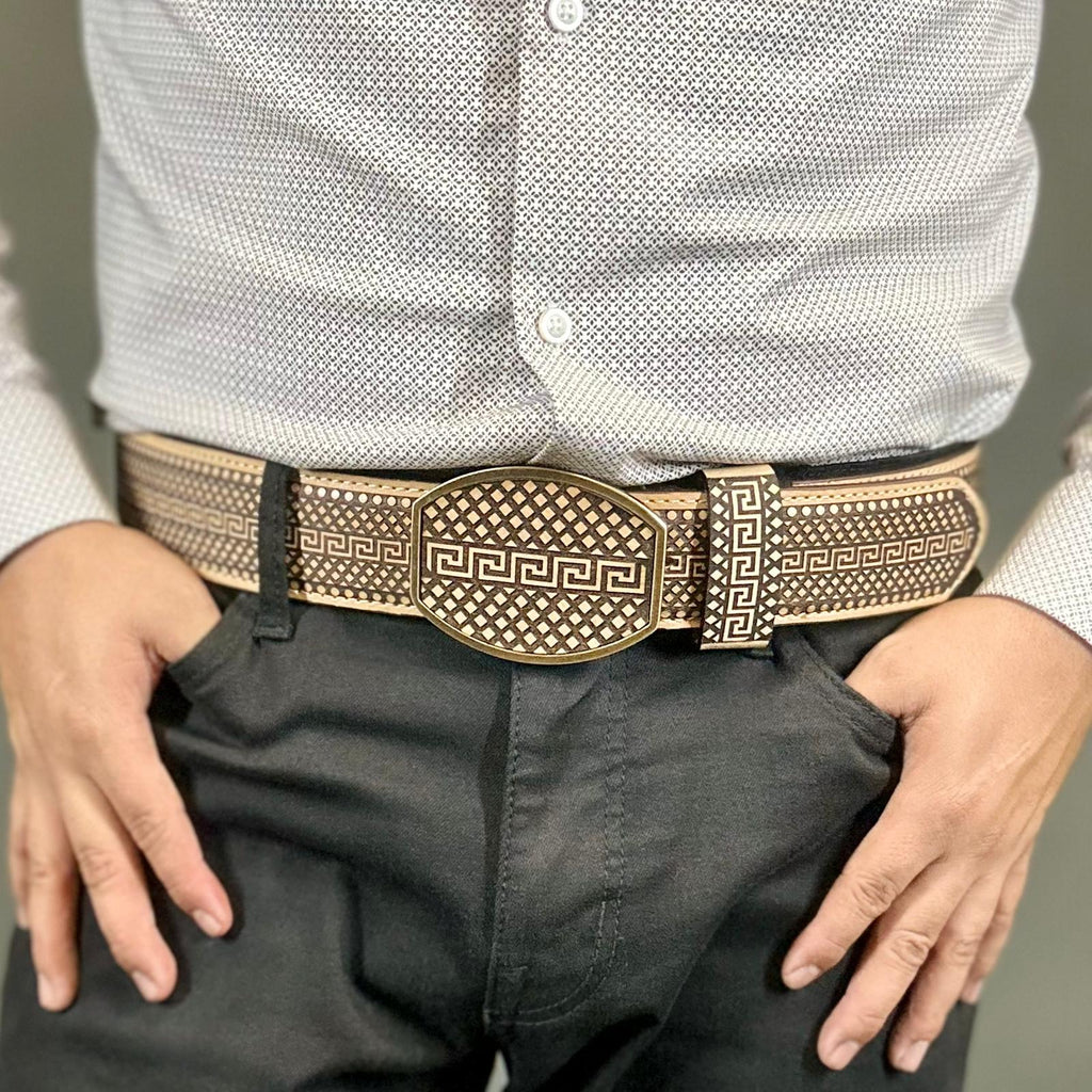 H013 LEATHER BELT | Genuine Leather Cowboy Boots and Hats