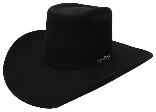 CUERNOS CHUECOS 6X VAKERA BLACK | Genuine Leather Vaquero Boots and Cowboy Hats | Zapateria Guadalajara | Authentic Mexican Western Wear